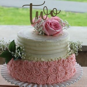 Two Cake Topper